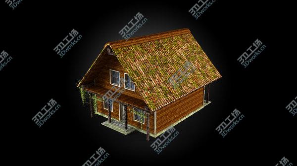 images/goods_img/20210312/Abandoned Cottage J 3D model/3.jpg